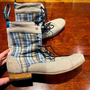 Vegan Fluevog BBC boots. Great condition. Size 11.